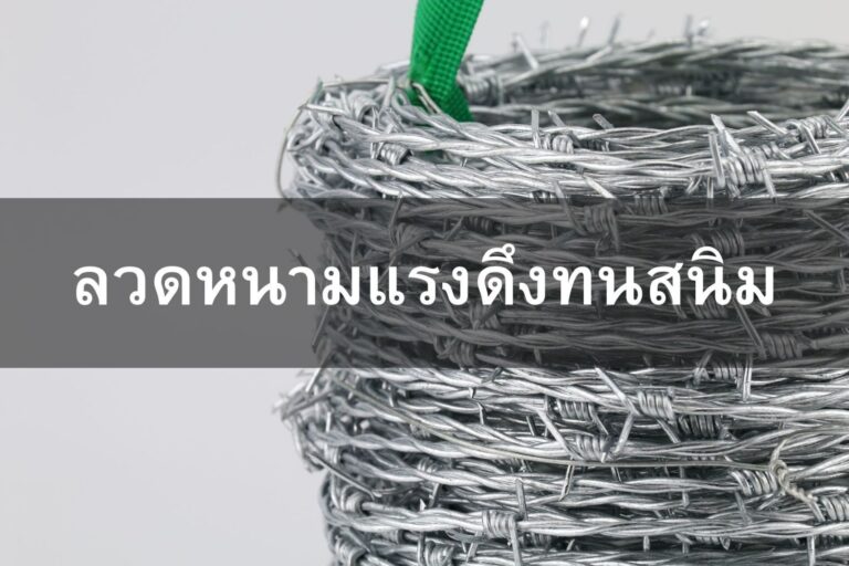 ลวดหนามแรงดึงทนสนิม