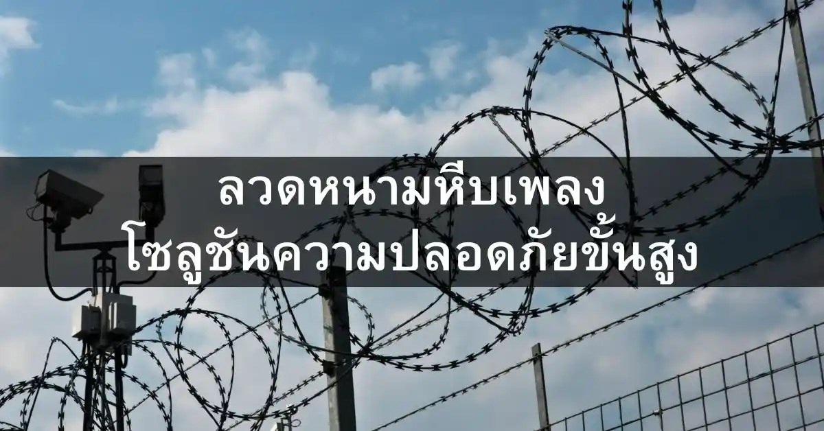 ลวดหนามหีบเพลง โซลูชันความปลอดภัยขั้นสูง พื้นที่สำคัญ และสนามบิน