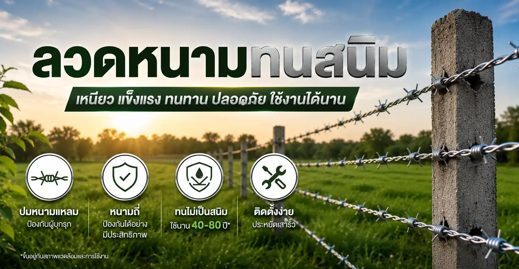 ลวดหนามทนสนิม ปกหน้ารวมdesktop
