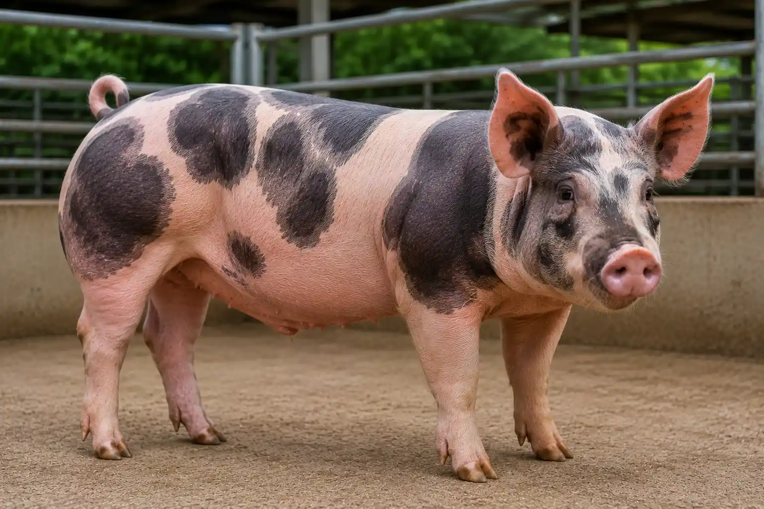 หมูพีเอทราน (Pietrain)