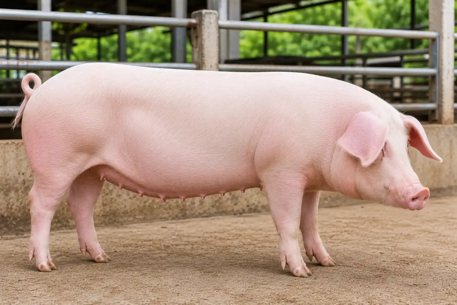 หมูแลนด์เรซ (Landrace)