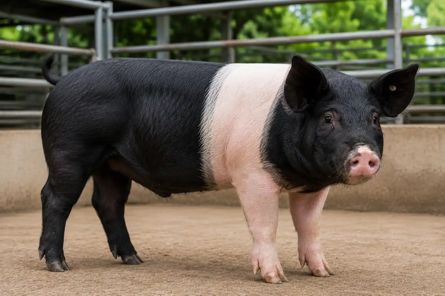 หมูแฮมป์เชียร์ (Hampshire)