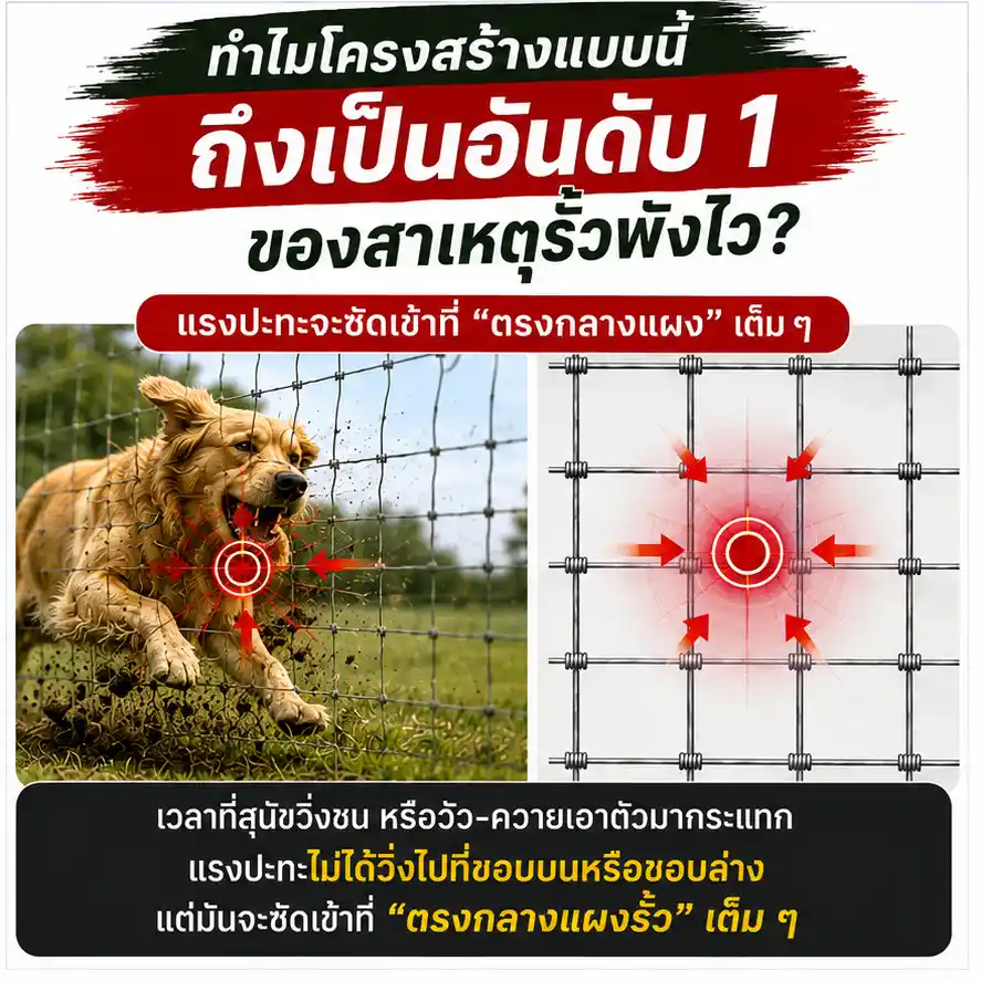 ทำไมโครงสร้างแบบนี้ถึงเป็นอันดับหนึ่งของสาเหตุรั้วพังไว?